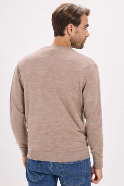 Jack & Jones Camisolas-Cardigan de corte regular Castanho