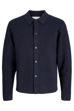 Jack & Jones Camisolas-Cardigan de gola polo Azul