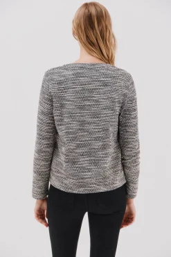 Cortefiel Camisolas-Cardigan de tweed Impress&atilde;o