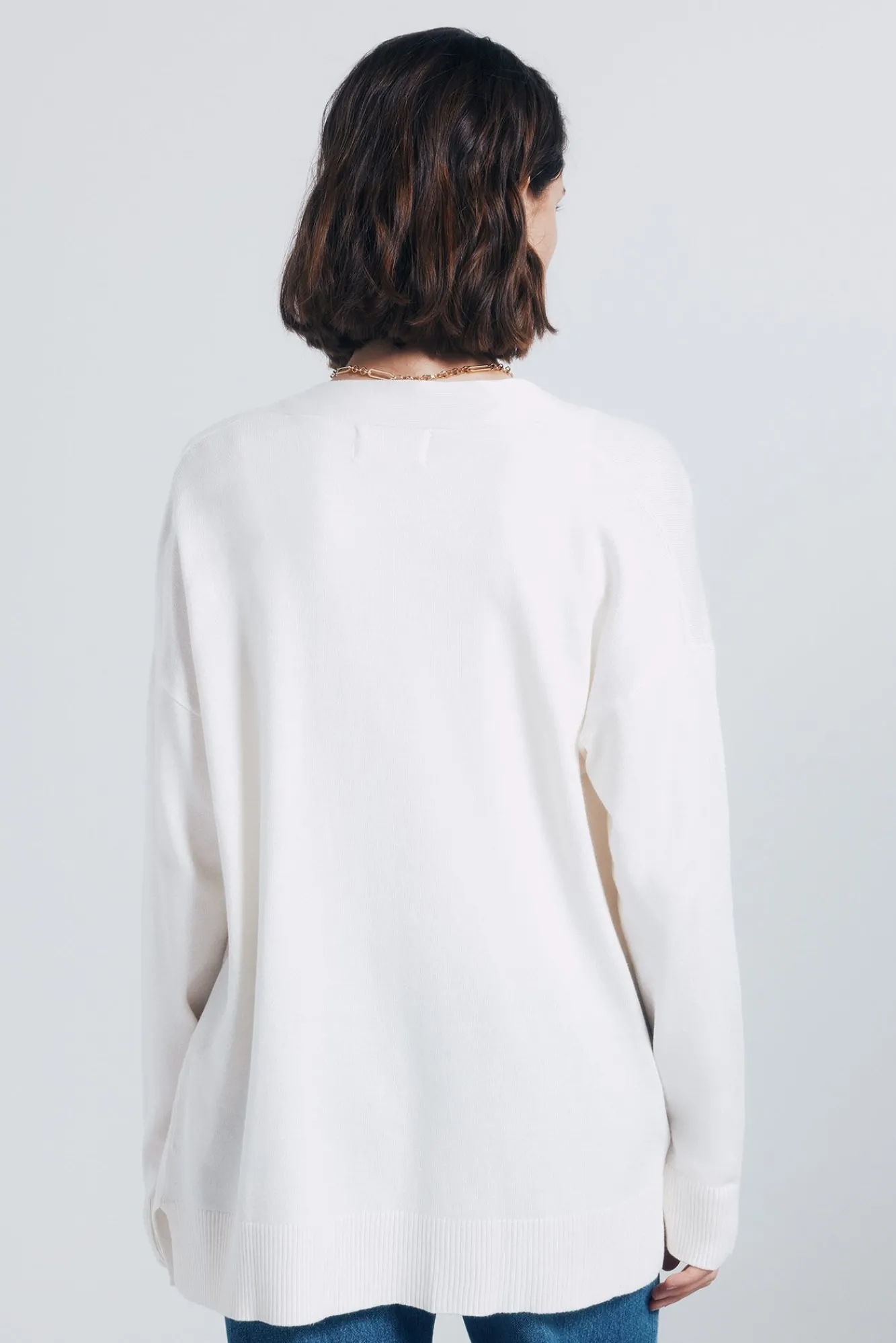 Springfield Camisolas-Cardigan leve aberto vison