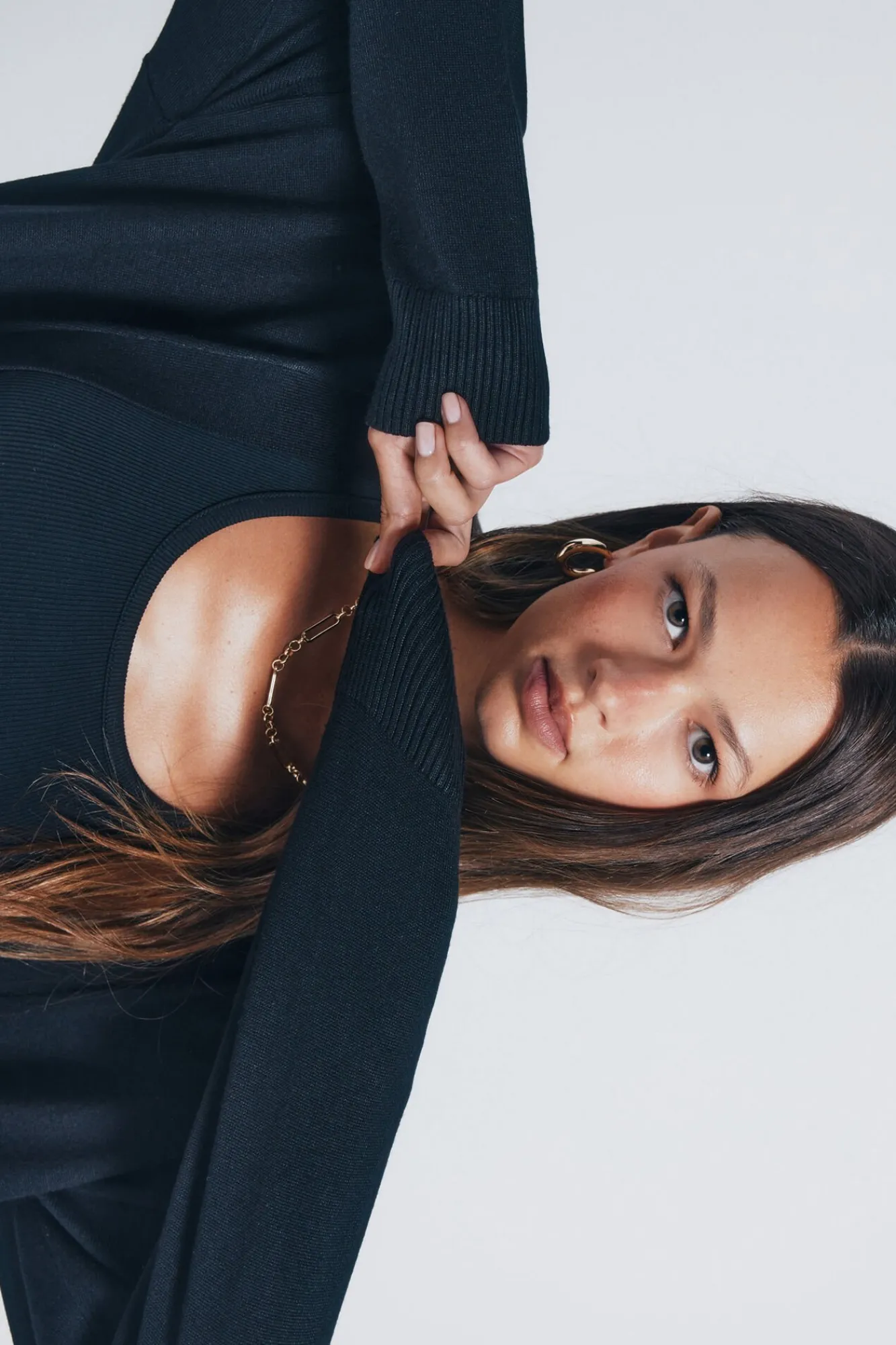 Springfield Camisolas-Cardigan leve aberto preto