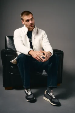 OOTO Camisolas-Cardigan tecido sherpa Ecru