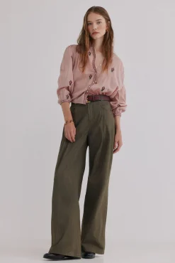 Hoss Intropia Blusas-Carina. Blusa bordada Subiu