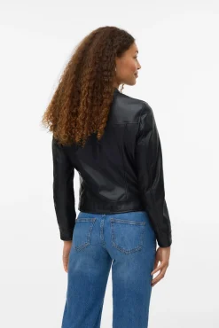 Vero Moda Sobretudos-Casaco Preto