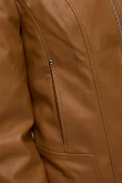 Vero Moda Sobretudos-Casaco Castanho