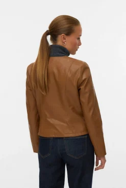 Vero Moda Sobretudos-Casaco Castanho