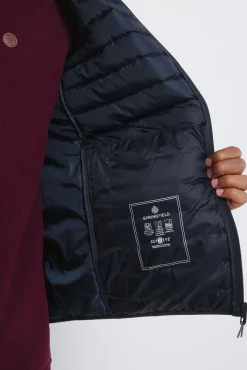 Springfield Casacos-Casaco acolchoada azul