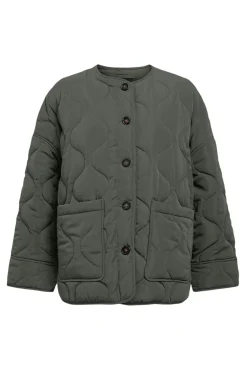 Object Sobretudos|Casacos-Casaco acolchoada Verde