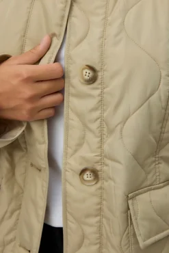 Vero Moda Sobretudos|Casacos-Casaco acolchoada Tostado