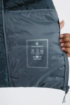 Springfield Casacos-Casaco acolchoada verde