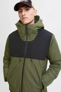 Jack & Jones Casacos-Casaco acolchoada bicolor verde