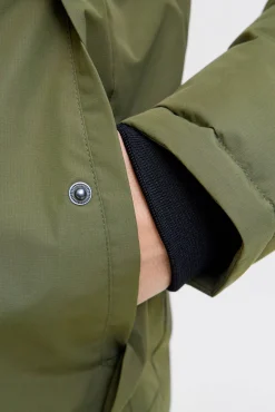 Jack & Jones Casacos-Casaco acolchoada bicolor verde