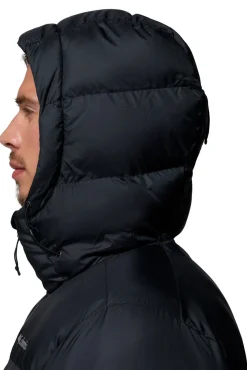 Columbia Sobretudos-Casaco acolchoada com capuz preto