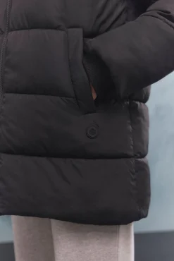 Springfield Sobretudos-Casaco acolchoada repelente à água Sorona Aura preto