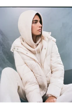 Springfield Sobretudos-Casaco acolchoada Sorona Aura bege