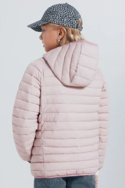Springfield Kids Sobretudo|Casacos-Casaco acolchoado para menina rosa