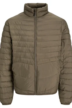Jack & Jones Casacos-Casaco acolchoado puffer castanho