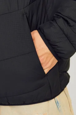 Jack & Jones Casacos-Casaco acolchoado puffer preto