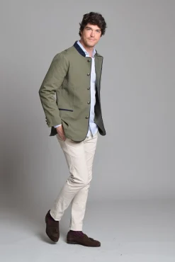 Cloking Casacos-Casaco austríaco Verde