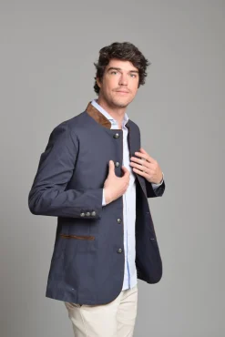 Cloking Casacos-Casaco austríaco Azul