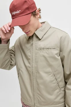 Jack & Jones Casacos-Casaco aviador cinzento