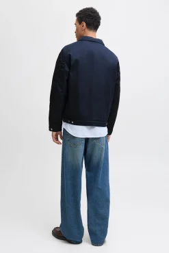 Jack & Jones Casacos-Casaco aviador azul