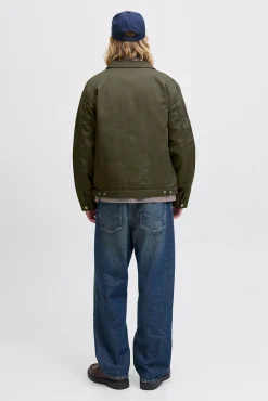 Jack & Jones Casacos-Casaco aviador verde