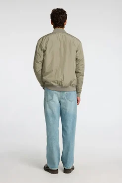 Selected Casacos-Casaco bomber Cinzento