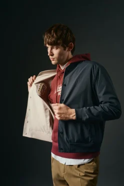 OOTO Casacos-Casaco bomber Tostado