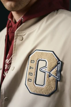 OOTO Casacos-Casaco bomber Tostado