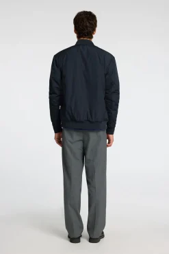 Selected Casacos-Casaco bomber Azul