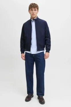Jack & Jones Casacos-Casaco bomber azul