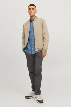 Jack & Jones Casacos-Casaco bomber leve azul