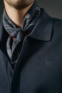 OOTO Camisolas-Casaco com botões Azul