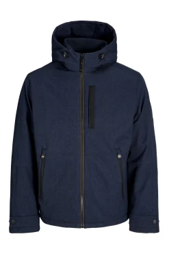 Jack & Jones Casacos-Casaco com capuz azul