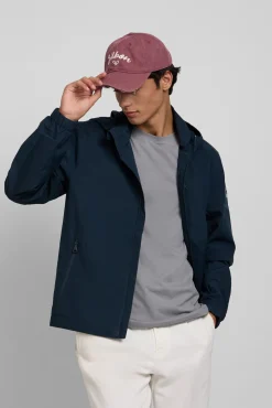 Silbon Casacos-Casaco com capuz à prova de vento Azul