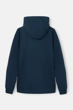 Silbon Casacos-Casaco com capuz à prova de vento Azul