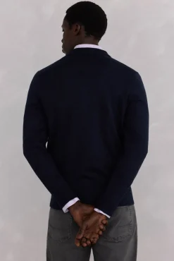 Pedro del Hierro Camisolas-Casaco de malha Azul