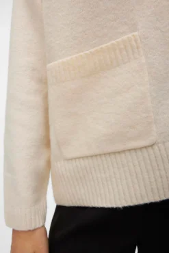 Vero Moda Camisolas-Casaco de malha com bolsos Tostado