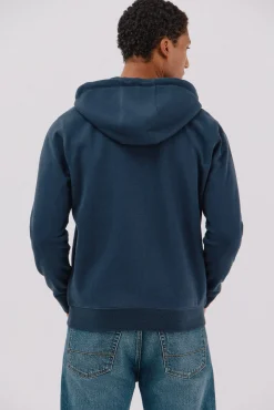 Cortefiel Camisolas-Casaco de malha com capuz Azul