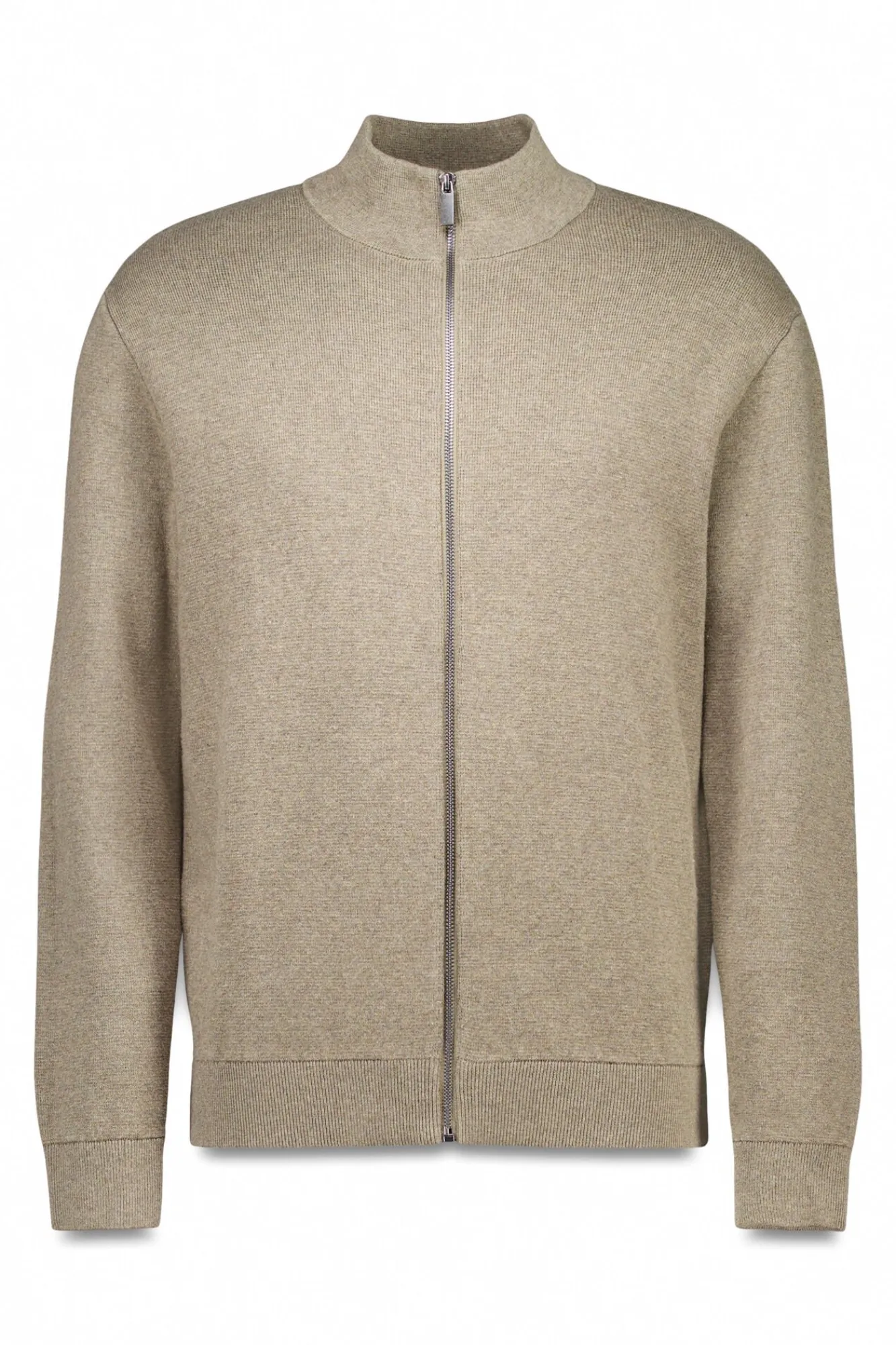 Springfield Camisolas-Casaco de malha com fecho-éclair Milano cru