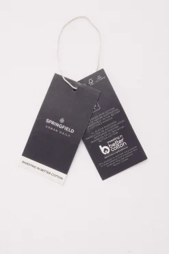 Springfield Camisolas-Casaco de malha com fecho-éclair Milano azul