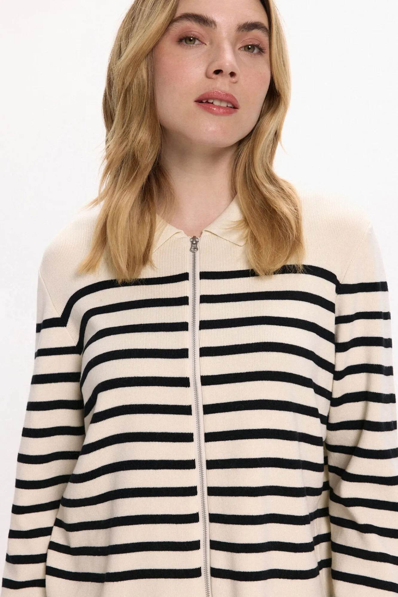 Vila Camisolas-Casaco de malha com viscose Tostado