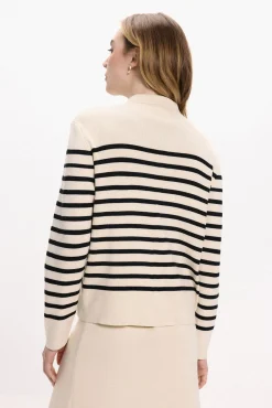 Vila Camisolas-Casaco de malha com viscose Tostado