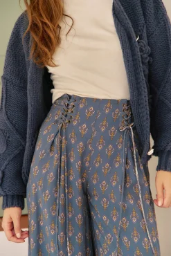 Jaase Camisolas-Casaco de malha de malha Azul