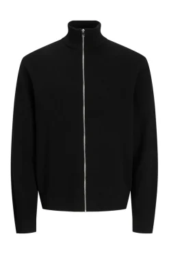 Jack & Jones Camisolas-Casaco de malha de malha estruturada Preto