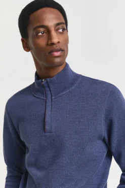 Gant Camisolas-Casaco de malha Azul