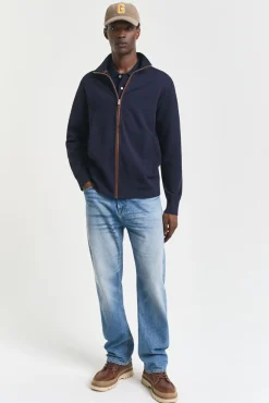 Gant Camisolas-Casaco de malha Azul