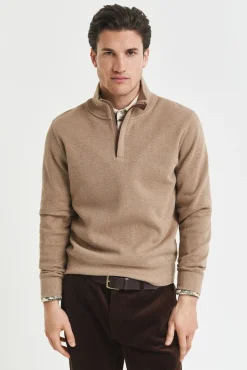 Gant Camisolas-Casaco de malha Castanho