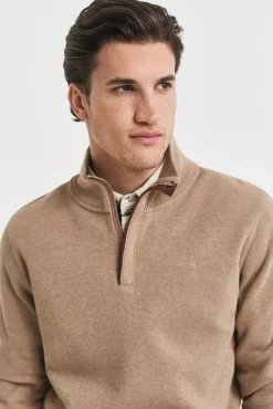 Gant Camisolas-Casaco de malha Castanho